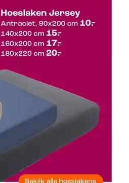 Kwantum Hoeslaken Jersey aanbieding