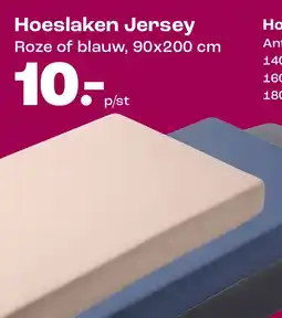 Kwantum Hoeslaken Jersey aanbieding