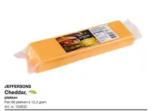 Bidfood Jeffersons Cheddar aanbieding