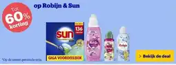 Bol.com Robijn & Sun aanbieding
