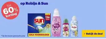 Bol.com Robijn & Sun aanbieding