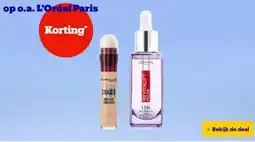Bol.com op o.a. L'Oréal Paris aanbieding