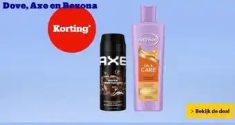 Bol.com Dove, Axe en Rexona aanbieding