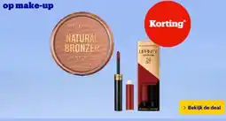 Bol.com op make-up aanbieding