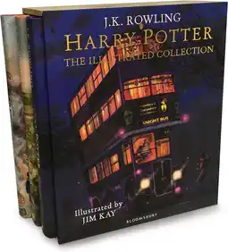 Amazon Harry potter the illustrated collection: three magical classics aanbieding