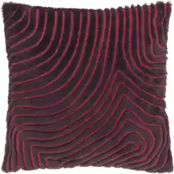 Intratuin Unique Living sierkussen Jace paars 45 x 45 cm aanbieding