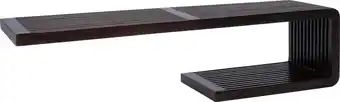 Intratuin Intratuin wandplank Ame bruin 80 x 21 x 20 cm aanbieding