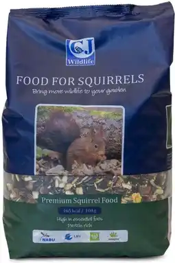 Intratuin CJ Wildlife eekhoornvoer Premium noten en zaden 1,75 kg aanbieding