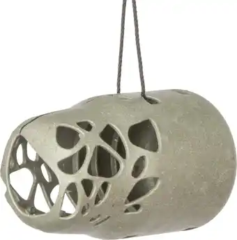 Intratuin Singing Friend pindakaaspothouder Esmee grijs 15,5 x 9,5 x 9,5 cm aanbieding