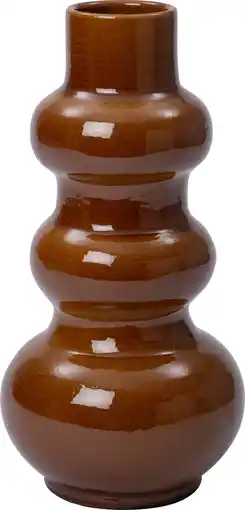Intratuin Intratuin vaas Maura bruin D 22 H 50 cm aanbieding