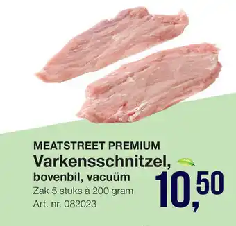 Bidfood Varkensschnitzels 200g aanbieding