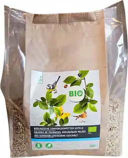 Intratuin Intratuin biologische zonnebloempit gepeld 2 kg aanbieding