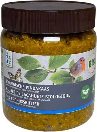 Intratuin Intratuin biologische vogelpindakaas 550 g aanbieding