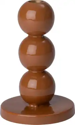 Intratuin Intratuin kandelaar Yorik bruin D 10,5 H 16,5 cm aanbieding