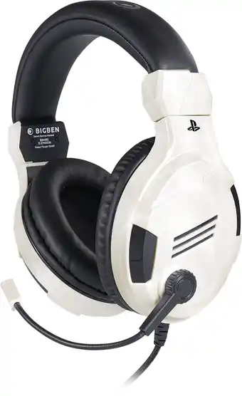 Bol.com Bigben Stereo Gaming Headset V3 - PS5 & PS4 - Wit aanbieding