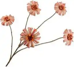 Intratuin Silk-ka kunstbloem Zinnia roze 89 cm aanbieding