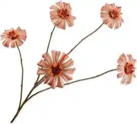 Intratuin Silk-ka kunstbloem Zinnia roze 89 cm aanbieding