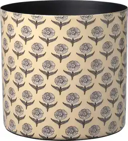 Intratuin Intratuin bloempot Tali crème D 15 H 15 cm aanbieding