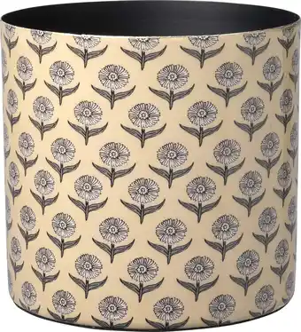 Intratuin Intratuin bloempot Tali crème D 15 H 15 cm aanbieding