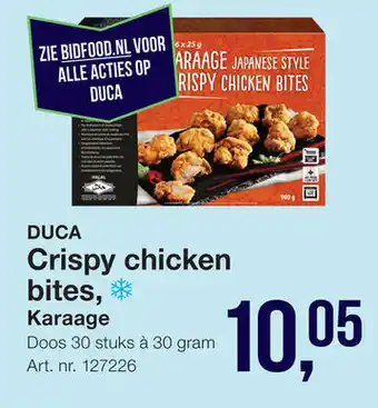 Bidfood Crispy chicken bites 30g aanbieding