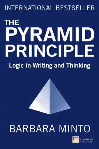 Amazon Pyramid Principle, The: Logic in Writing and Thinking aanbieding