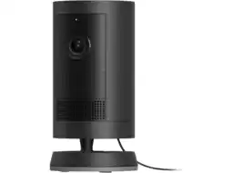 MediaMarkt Ring Outdoor Cam Plus Plug-in Slimme Binnen- / Buitencamera Zwart aanbieding