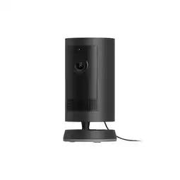 MediaMarkt Ring Outdoor Cam Plus Plug-in Slimme Binnen- / Buitencamera Zwart aanbieding