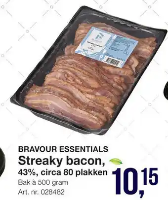 Bidfood Streaky bacon aanbieding