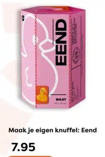 The Read Shop Maak je eigen knuffel Eend aanbieding