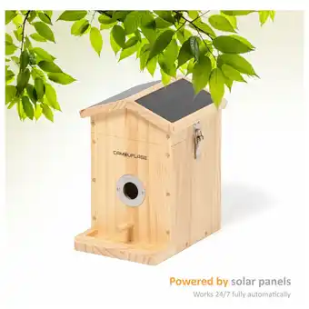 Pets Place Camouflage Ez-Nesteye - Wildlife camera - 25.3x20x34.5 cm Houtkleur aanbieding