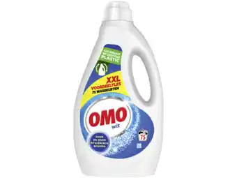 Hoogvliet Omo Wasmiddel wit grootverpakking aanbieding