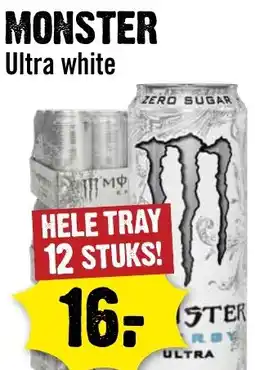 Dirck 3 Monster Ultra white aanbieding