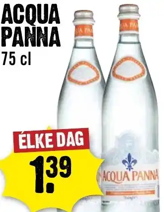 Dirck 3 Acqua Panna aanbieding