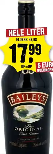 Dirck 3 Baileys Irish Cream aanbieding