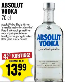 Dirck 3 Absolut Vodka aanbieding