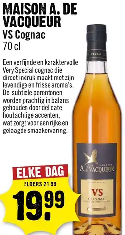 Dirck 3 Maison A. De Vacqueur VS Cognac aanbieding