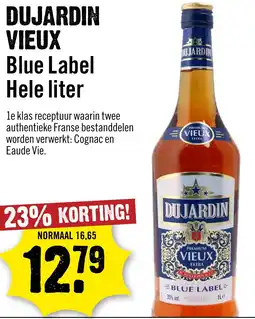 Dirck 3 Dujardin Vieux Blue Label aanbieding