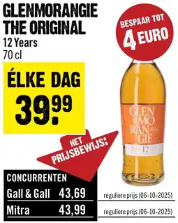 Dirck 3 Glenmorangie The Original 12 Years aanbieding