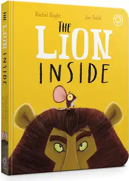 Amazon The Lion Inside Board Book: From The World of Rachel Bright & Jim Field aanbieding