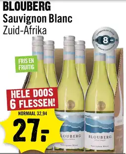 Dirck 3 Blouberg Sauvignon Blanc aanbieding