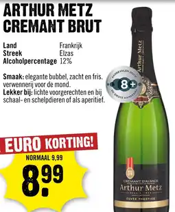 Dirck 3 Arthur Metz Cremant Brut aanbieding