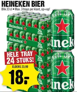 Dirck 3 Heineken bier aanbieding