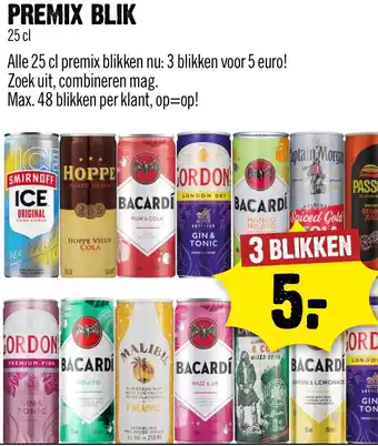 Dirck 3 Premix blik aanbieding