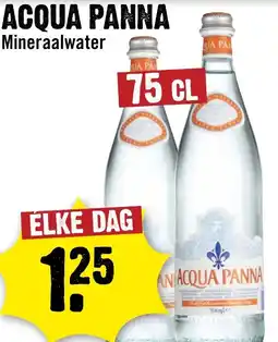 Dirck 3 Acqua Panna Mineraalwater aanbieding