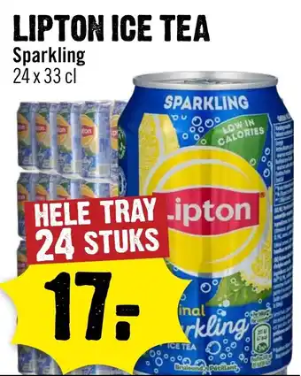 Dirck 3 Lipton ice tea Sparkling aanbieding