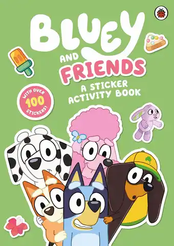 Amazon Bluey: Bluey and Friends: A Sticker Activity Book aanbieding