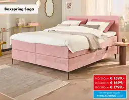 Woonsquare Boxspring Saga aanbieding