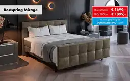 Woonsquare Boxspring Mirage aanbieding