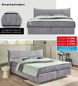 Woonsquare Boxspring Everglow aanbieding
