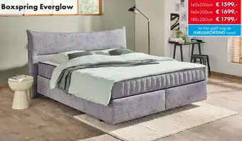 Woonsquare Boxspring Everglow aanbieding